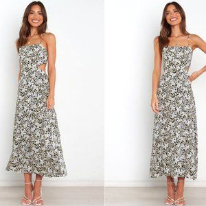 Petal & Pup SPARKS DRESS - BLACK FLORAL